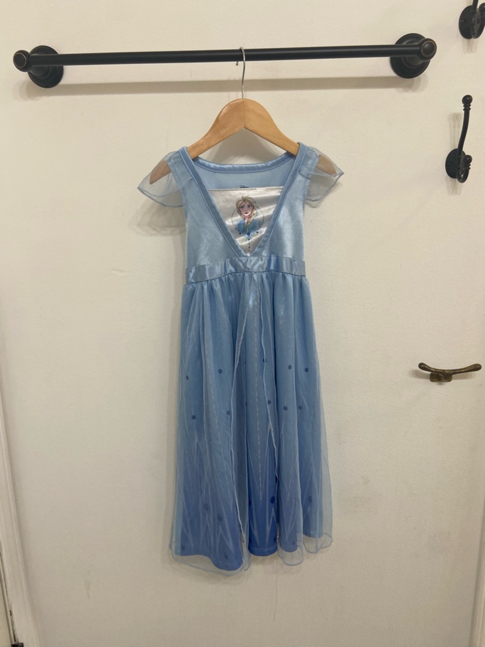 Frozen Disney Frozen II Elsa Costume Nightgown in Light Blue